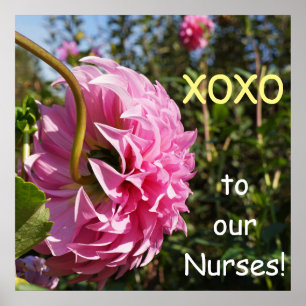 XOXO to Our Nurses art prints Posters Nurse RN