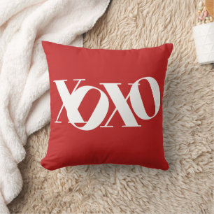 XOXO typography  Cushion