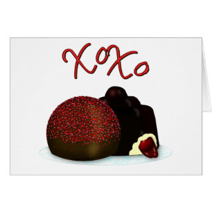 XOXO Valentine Bonbon and Chocolate Covered Cherry