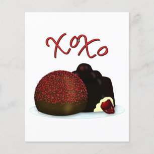 XOXO Valentine Bonbon and Dark Chocolate