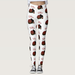 XOXO Valentine Bonbon and Dark Chocolate Leggings