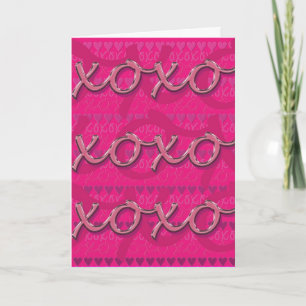 xoxo Valentine Card