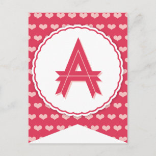 XOXO Valentine Party Flag Bunting Banner A Holiday Postcard