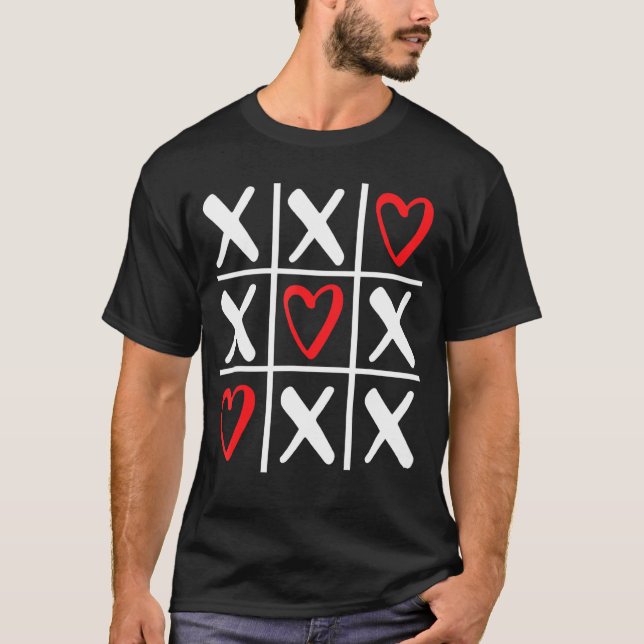 Xoxo Valentine S Day Hearts Xo Love Valentine S Da T-Shirt (Front)
