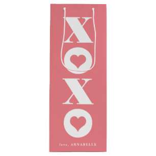 xoxo Valentine's day gift bag