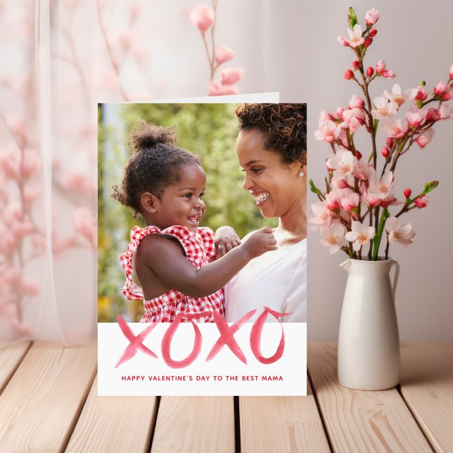 XOXO Valentine's Day Photo Card for Mom (Creator Uploaded)