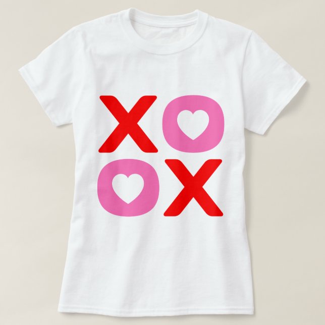 XOXO Valentine's Day T-Shirt (Design Front)