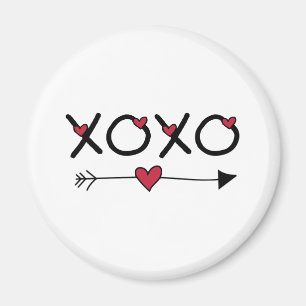 XOXO Valentines Magnet