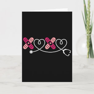 Xoxo Xo Xo Nurse Stethoscope Valentine Men Women K Card