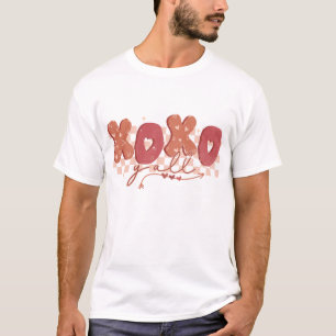 XOXO Y'all Valentine's Day T-Shirt