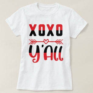 XOXO Y'all Valentine's Women's T-Shirt