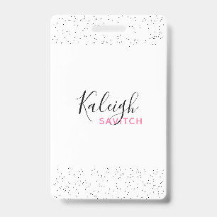 xoxoxo ID badge