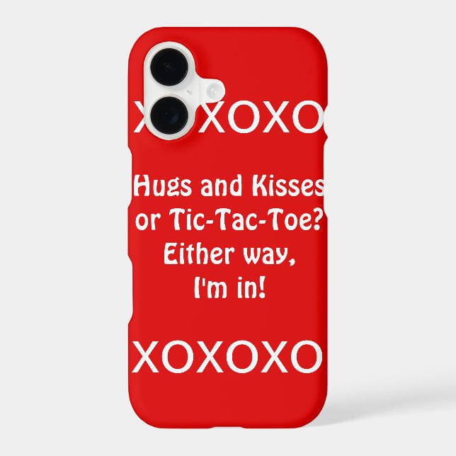 XOXOXO iPhone 7 Case (Back)