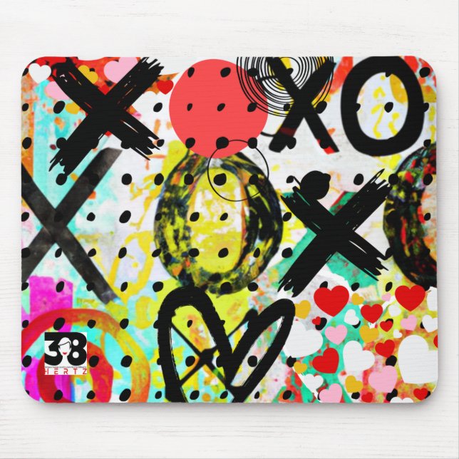 XOXOXOXOXO Collection Mouse Pad (Front)
