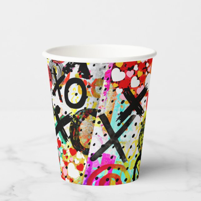 XOXOXOXOXO Collection Paper Cups (Front)