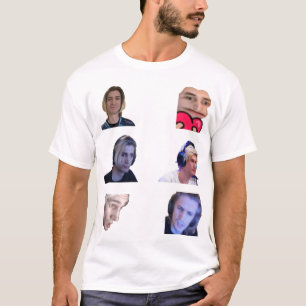 xQc Emotes Pack   T-Shirt