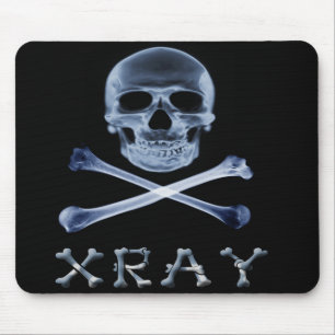 XRAY PIRATE Flag RADIOLOGY JOLLY ROGER Mouse Pad