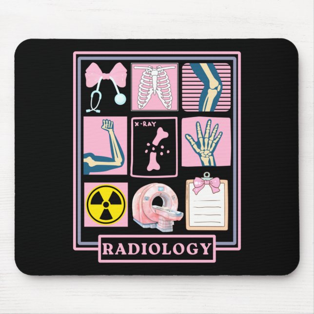 Xray Rad Tech Radiology Healthcare Appreciation Te Mouse Pad (Front)