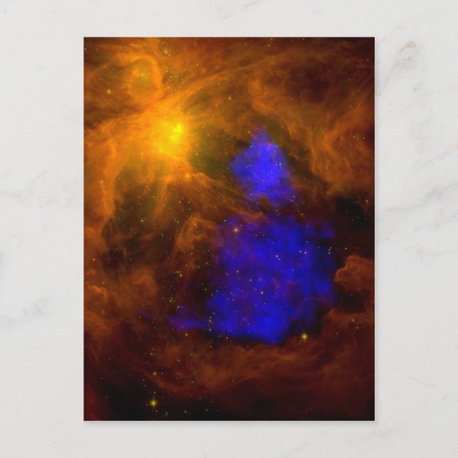 XRay Santa Claus in Orion Holiday Postcard (Front)