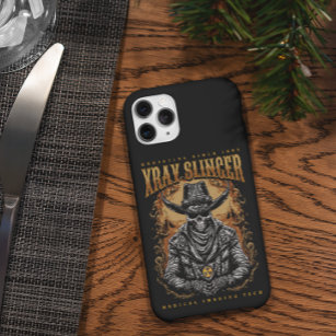 XRay Slinger Skeleton Cowboy Case-Mate iPhone 14 Pro Max Case