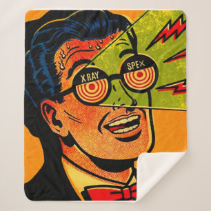 Xray Spex Sherpa Blanket