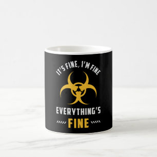 Xray Tech It's Fine I'm Fine Everything's Fine Coffee Mug