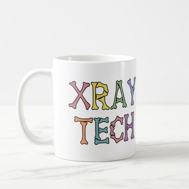 Xray Tech X-ray Technologist gifts Coffee Mug (Left)