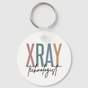 Xray Tech X-ray Technologist Multicolored gifts Key Ring
