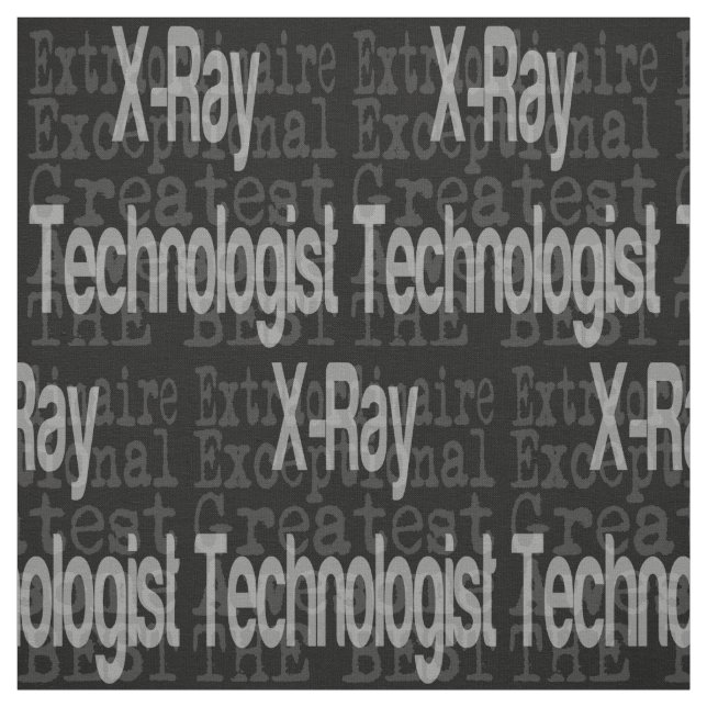 XRay Technologist Extraordinaire Fabric (Swatch)
