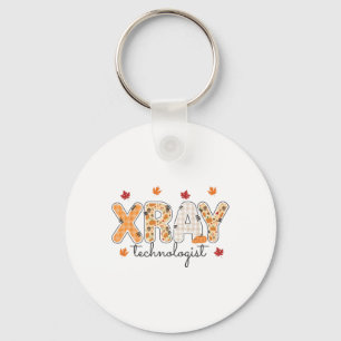 Xray Technologist Fall Rad Tech Thanksgiving Radio Key Ring
