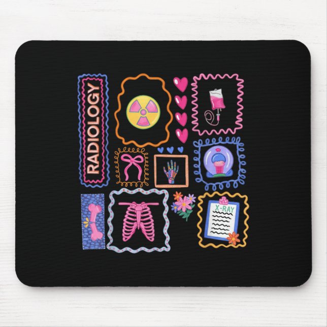 Xray Technologist Xray Tech Radiologic Technologis Mouse Pad (Front)
