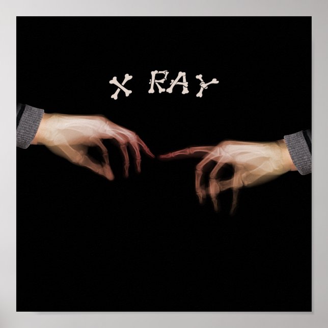 XRAY TOUCH REMINISCENT OF LEONARDO DAVINCI POSTER (Front)