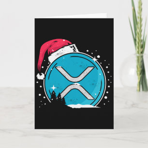 Xrp Christmas Hat Moonshot Ripple Crypto Merch To Card