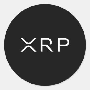 Xrp Coin Ripple Cryptocurrency Wallet Hodler To Th Classic Round Sticker