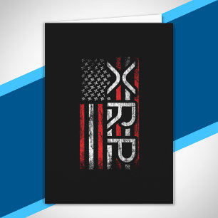 XRP Crypto Cryptocurrency American Flag Meme Card