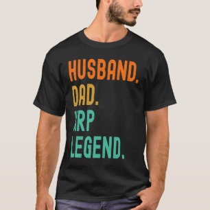 XRP Crypto Husband Dad Legend Vintage Retro T-Shirt