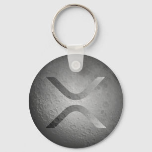 XRP Moon keychain