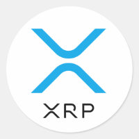 XRP Ripple Blue & Black Logo | Stickers