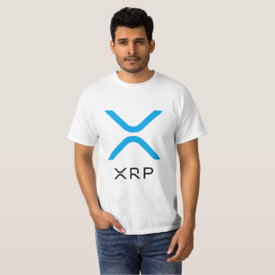 XRP Ripple Blue & Black Logo   Value Shirt
