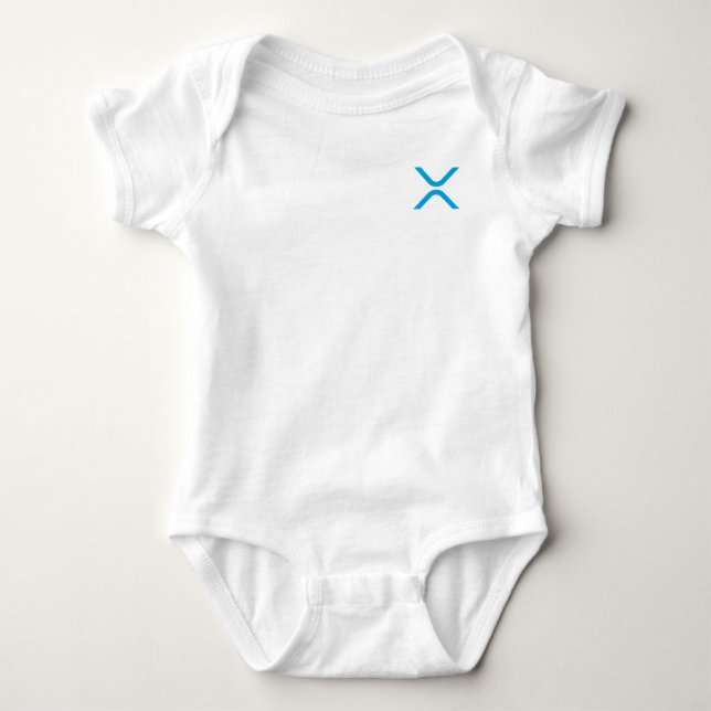 XRP Ripple Blue & White Logo | Polo Shirt (Front)