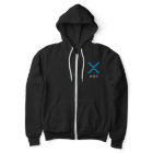 XRP Ripple Blue & White Logo | Zip Hoodie