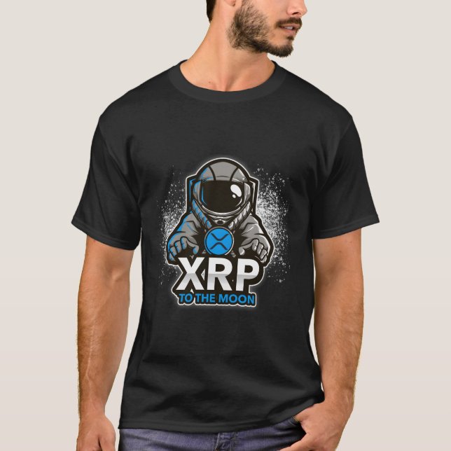 Xrp Ripple Cryptocurrency T-Shirt (Front)