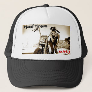xs650, Hard Timez,...bobber yamaha Trucker Hat