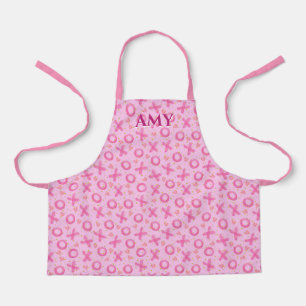 X's And O's Personalised  Apron