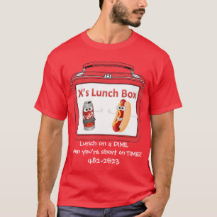 X's lunch t-shirt