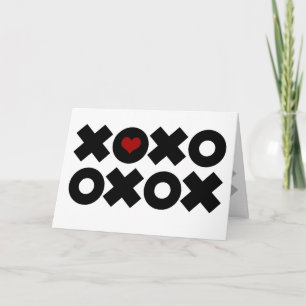 Xs & Os Holiday Card