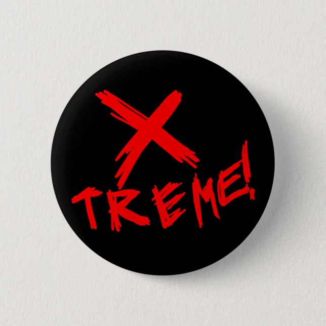XTREME 6 CM ROUND BADGE (Front)