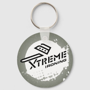 Xtreme Ironing Keychain 2