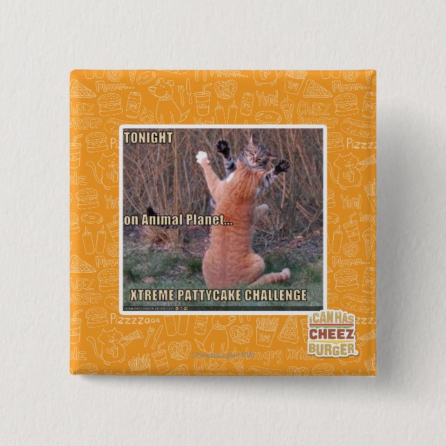 Xtreme PattyCake Challenge 15 Cm Square Badge (Front)