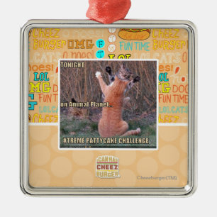 Xtreme PattyCake Challenge Metal Tree Decoration